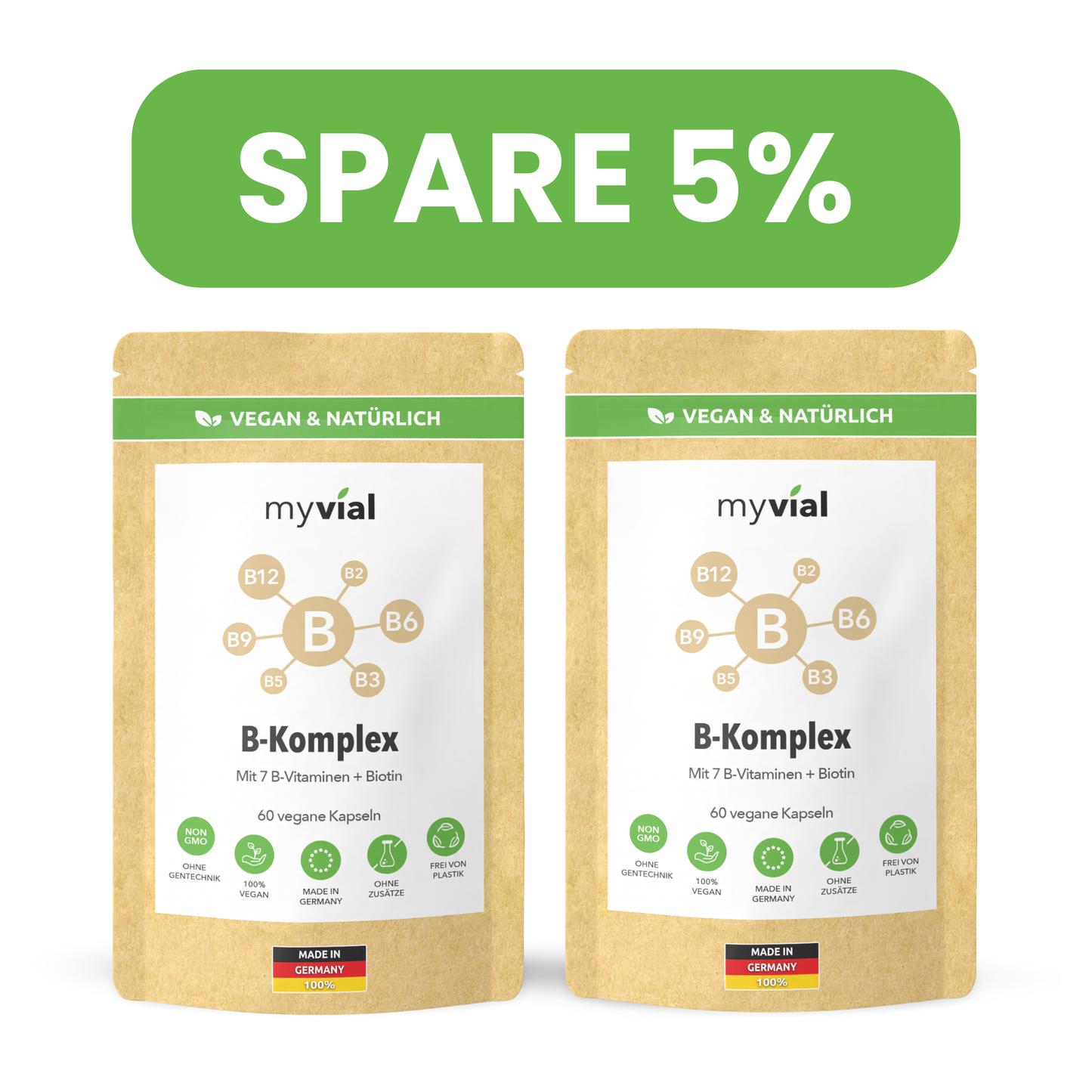 Vitamin B Komplex Kapseln