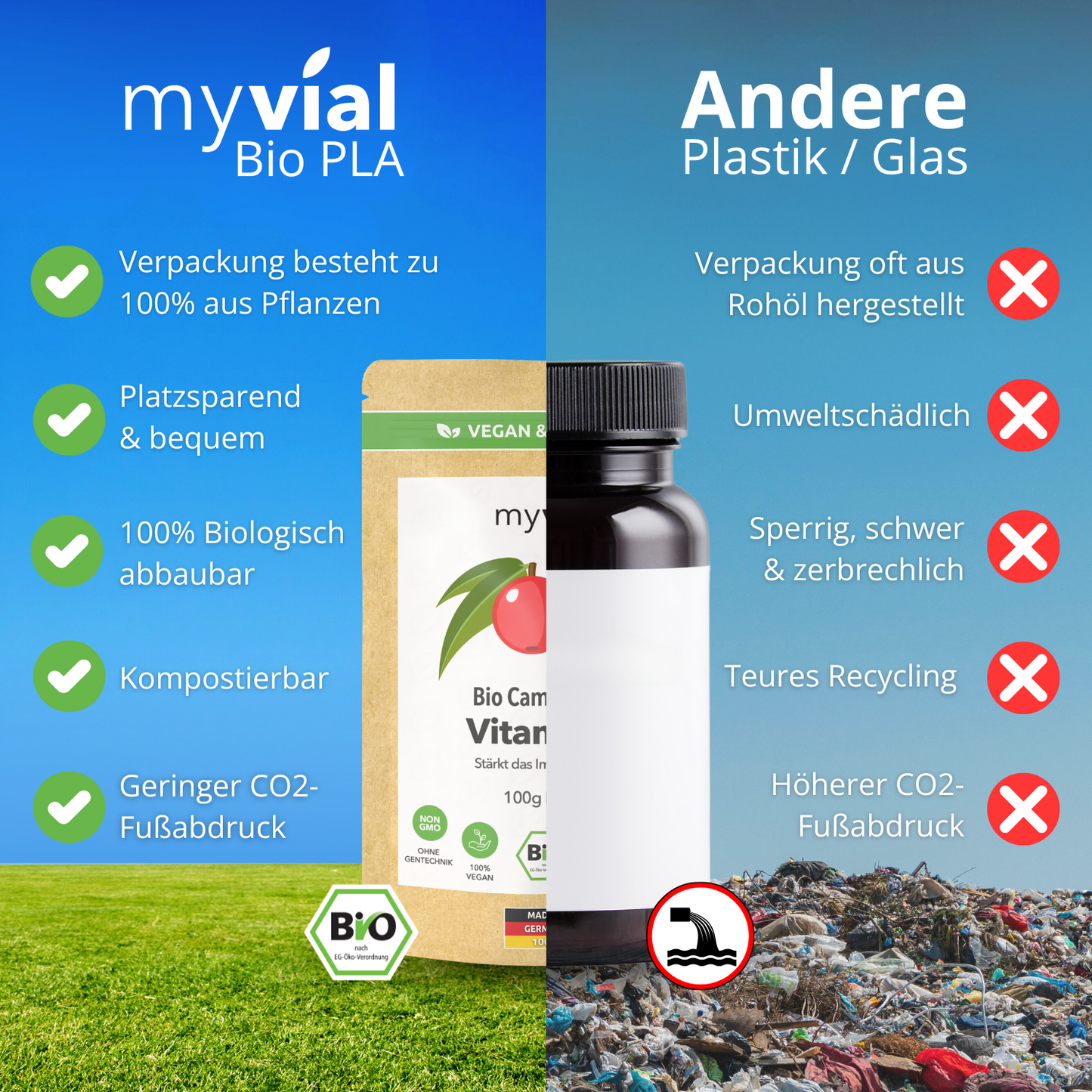 Bio Camu Camu Vitamin C Pulver