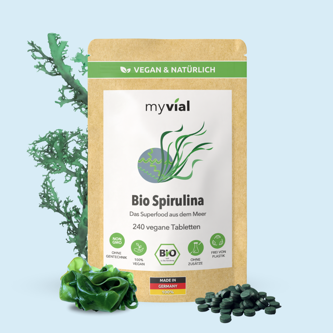 Bio Spirulina Tabletten Presslinge