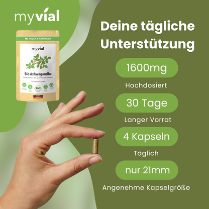 Bio Ashwagandha Kapseln