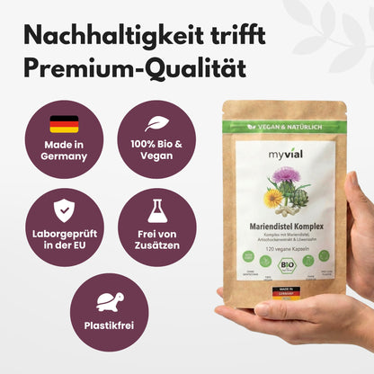 Bio Mariendistel Leber Komplex Kapseln
