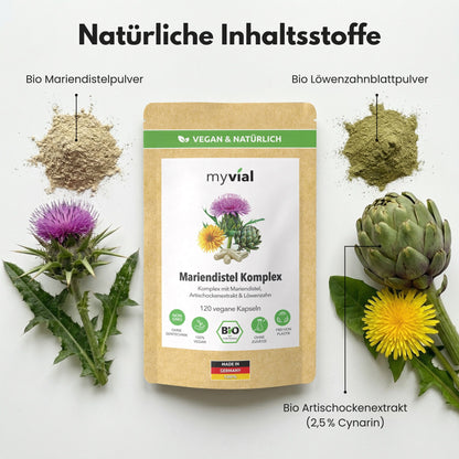 Bio Mariendistel Leber Komplex Kapseln