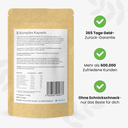 Vitamin B Komplex Kapseln
