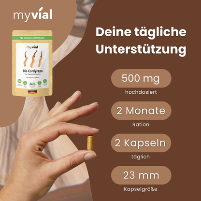 Bio Cordyceps Kapseln