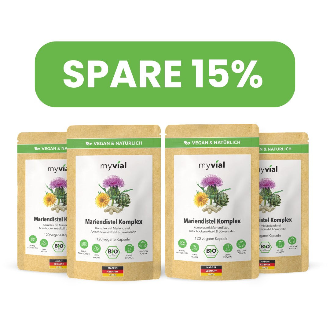 Bio Mariendistel Leber Komplex Kapseln